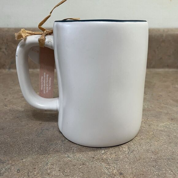 Rae Dunn Bloom Where You Are Planted Mug Minimalist Farmhouse Gardening - Picture 3 of 6